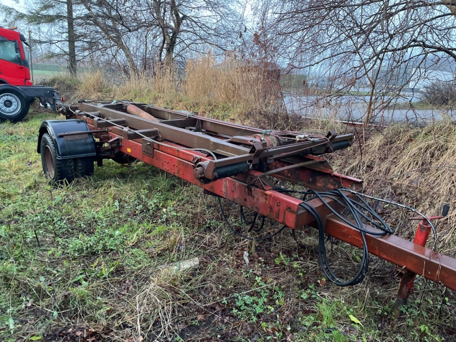 Traktor vogn med wirehejs