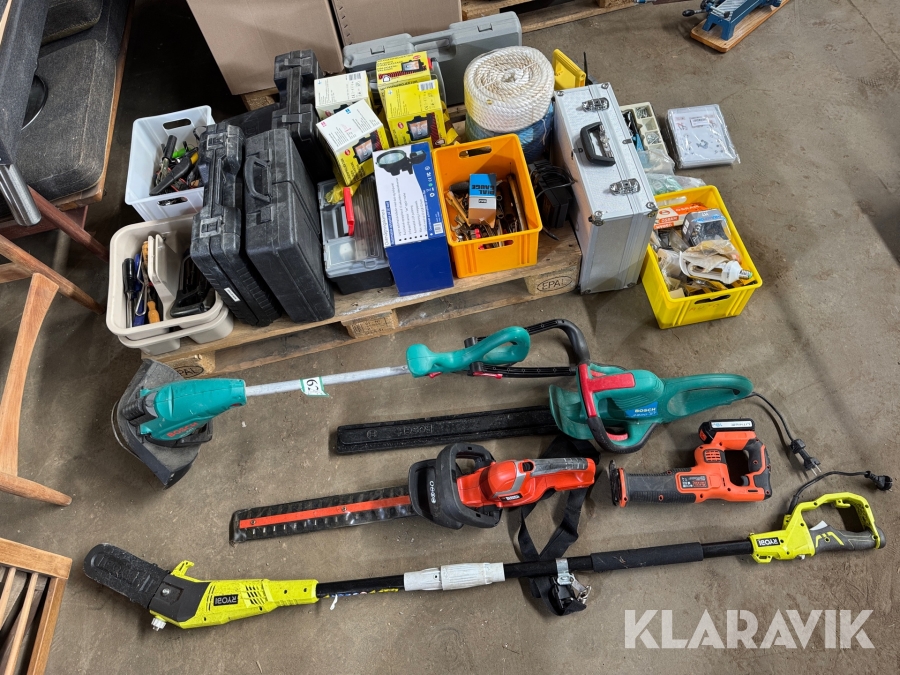 Havemaskiner og værktøj