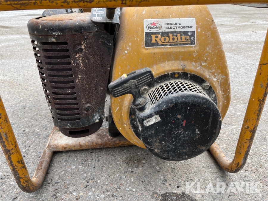 Generator Robin RGX 305, Ishøj, Klaravik auktioner