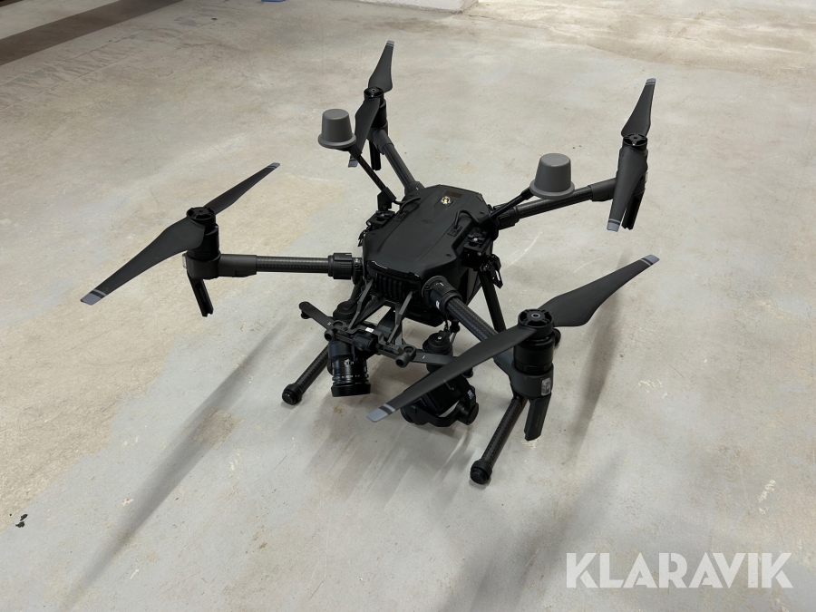 Professionel drone m. thermisk kamera