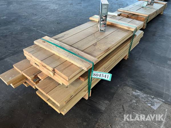 Træpakke Arki Kit 0119 solbænk 5 sæt