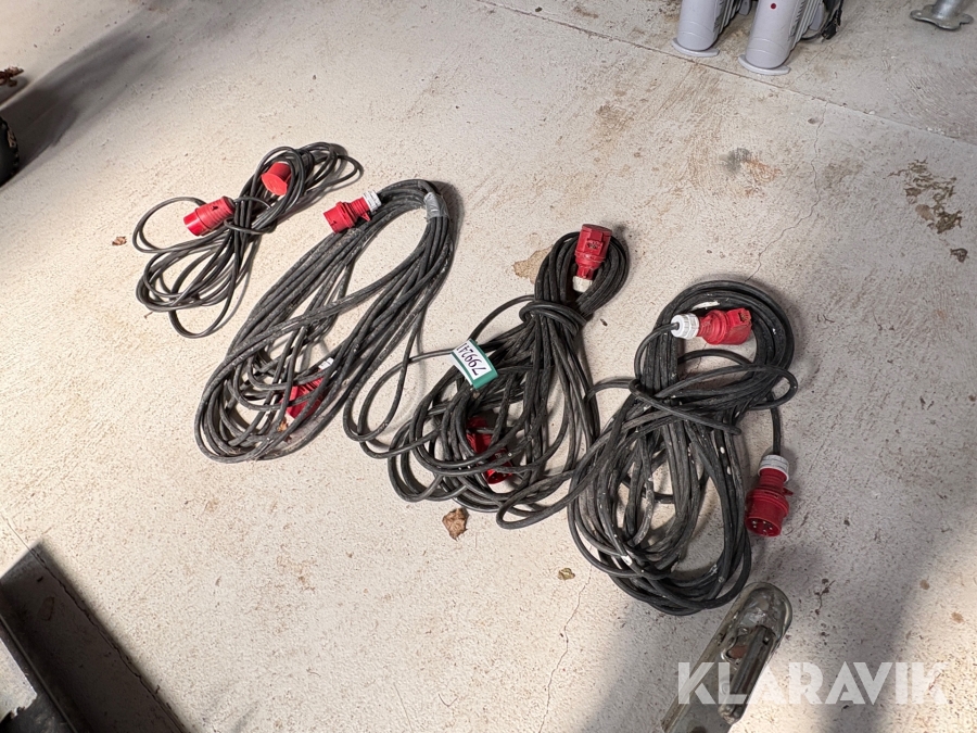 Kabler 400 volt 4 styk