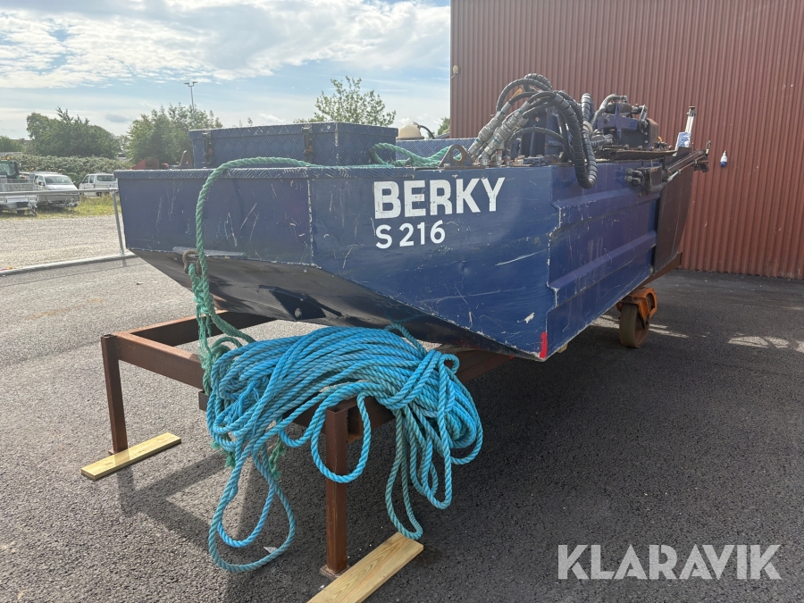 Båd til grødeskæring Berky Mähboot 6400