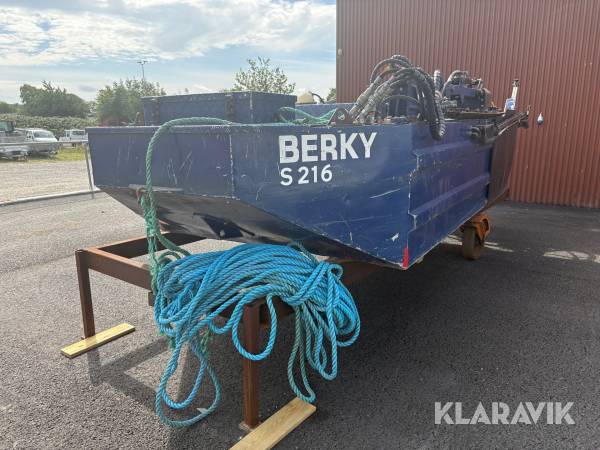 Båd til grødeskæring Berky Mähboot 6400