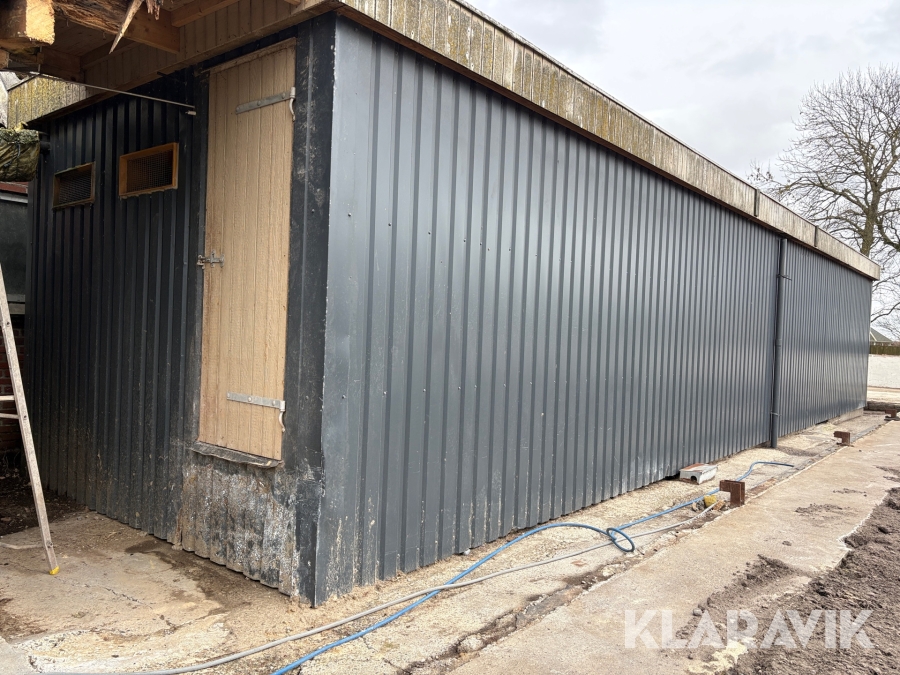 Modulopbygget svinestald med 10 farestier Danbox 691 15x3,6 meter