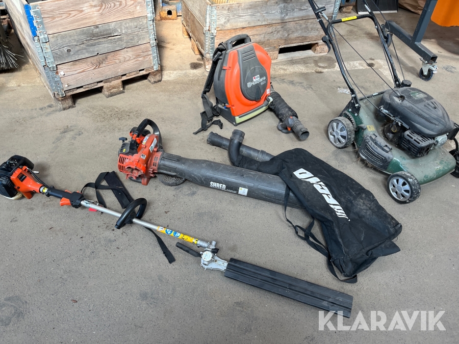 Havemaskiner Echo/Hitachi/Husqvarna/park hækklipper/løvsuger/plæneklipper