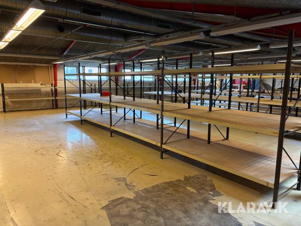 Reolsystem 40 sektioner