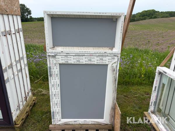 Vinduer Rehau 3 styk 