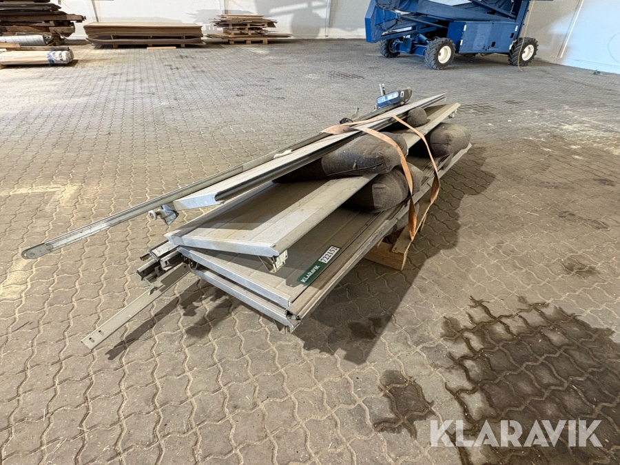 Aluminiums port med motor