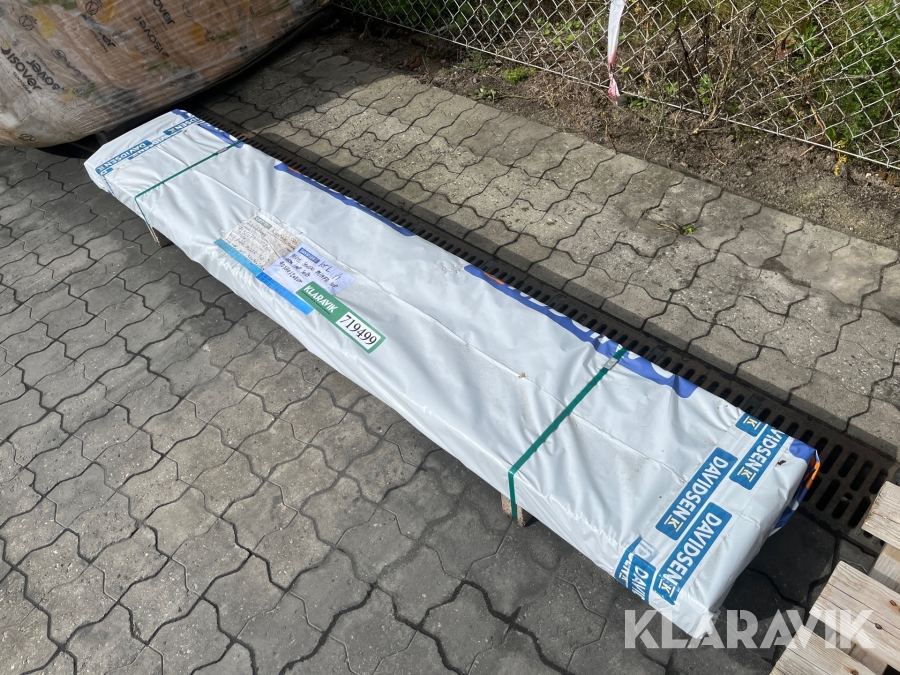 Multi stolper Træ 90x90x208 sort 4 styk