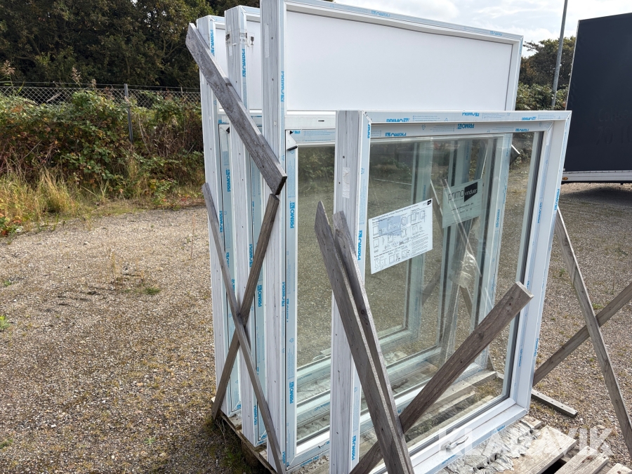 Plast vinduer Primo - 4 styks