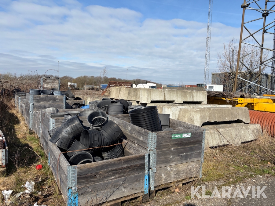 Pvc fittings blandet lot 17 paller