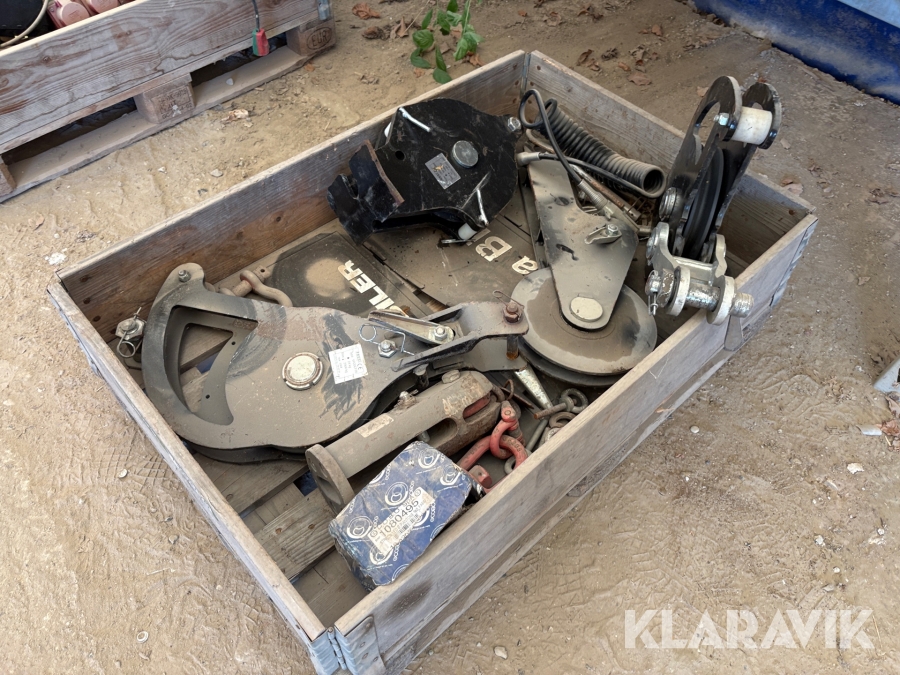 Spilhjul til kran Fassi - 4 styk
