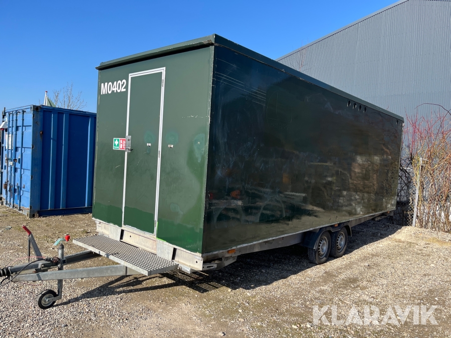 Personale/miljø vogn Scanvogn 4-mands