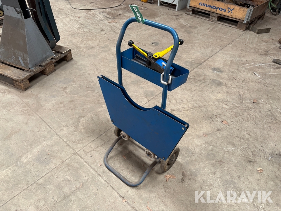 Båndstrammervogn Cyklop Qpf til stålbånd