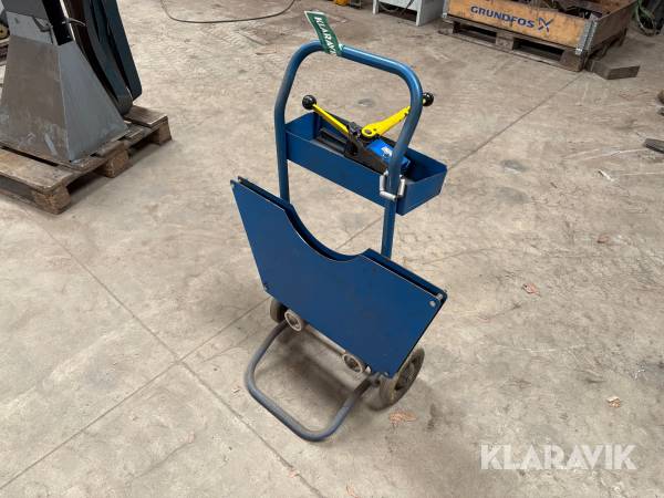 Båndstrammervogn Cyklop Qpf til stålbånd