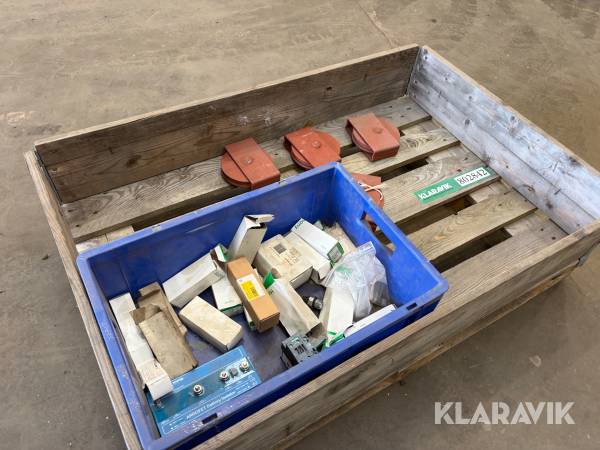 Elektronik og påsvejsnings trisser. blandet lot