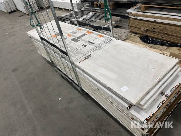 Akustikpaneler Fibrotech Black Oak Unika 2 sortering, 20 stk. inkl 10 lister