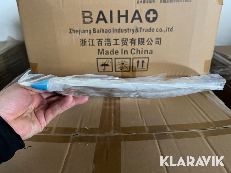 Heldragter 1 Palle Baiha Protective en Palle 10 kasser i alt 500styk str XXL