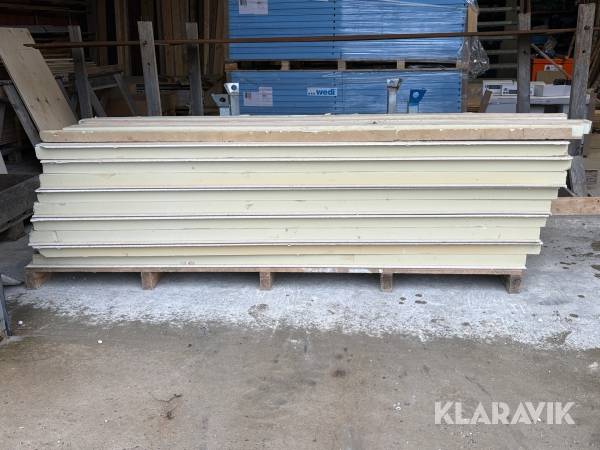 Sandwichpanel 8 styk.