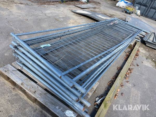 Byggeplads hegn 11 stykker