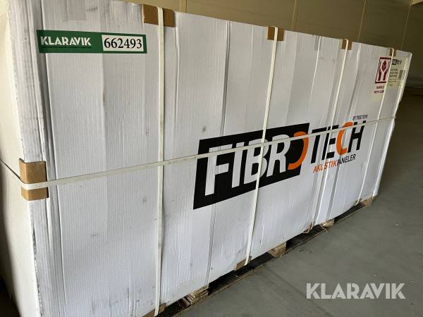 Akustikpaneler Fibrotech Unika 25 Black Oak 40 styk