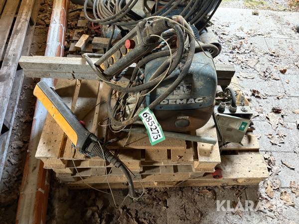 Elektrisk talje Demac PK 10N-F med løbekat