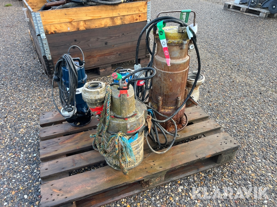 Slampumper, Aalborg, Klaravik auktioner