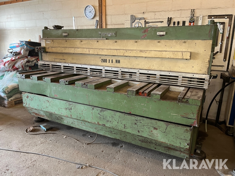 Hydraulisk pladesaks Norsax 625