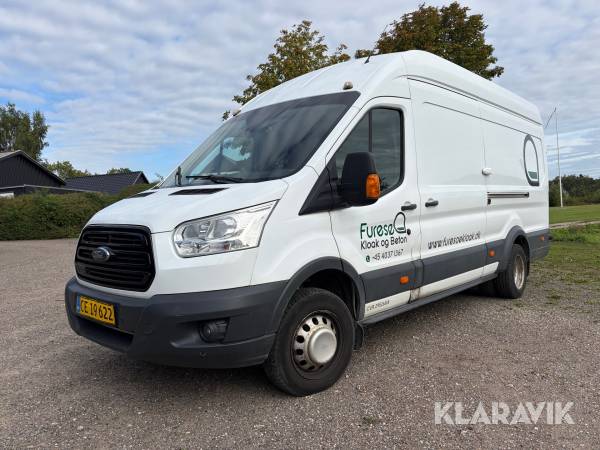 Varebil Ford Transit 2.0 TDCI 170 HK Kassevogn