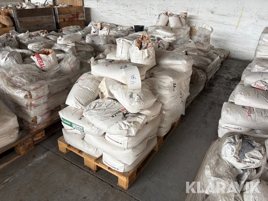 Sand til epoxygulv Stonewalk, DKI - 4 paller