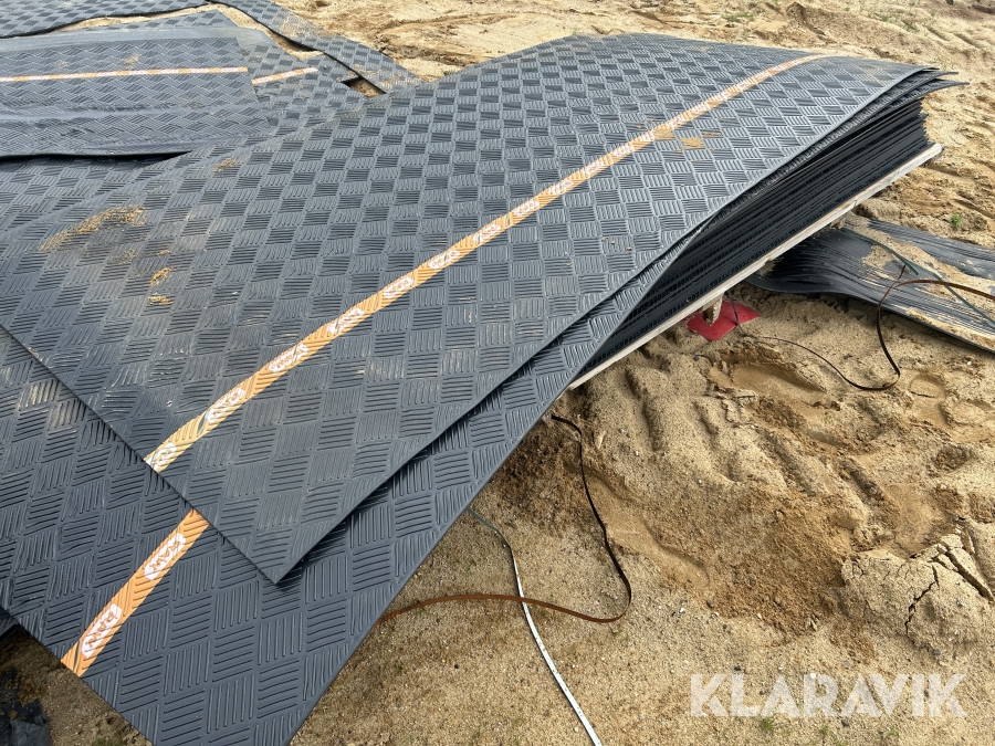 Køreplader 32 styk, 3meter