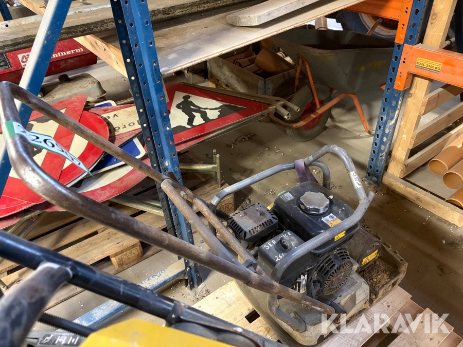 Pladevibrator Atlas Copco LF 80 - 4,1 kW