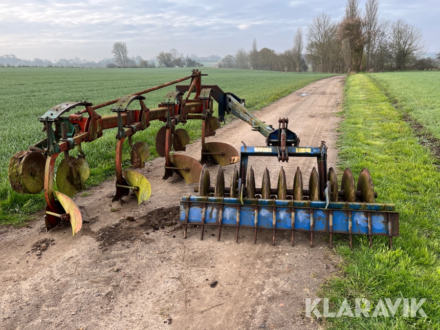 Plov Kverneland Stenomat med jordpakker