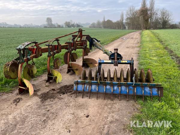 Plov Kverneland Stenomat med jordpakker