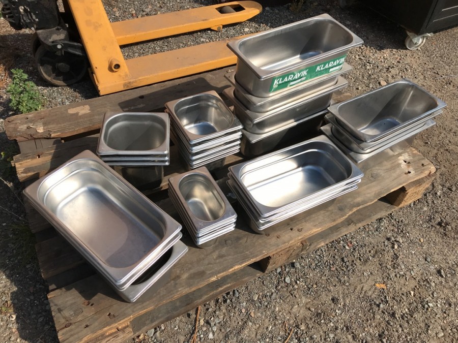 Parti med kantine inventar