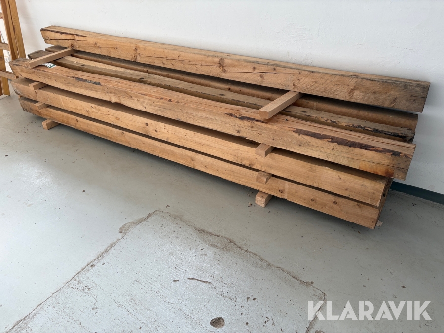 Træbjælker 10 styk.