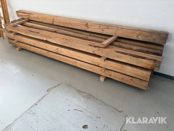 Træbjælker 10 styk.