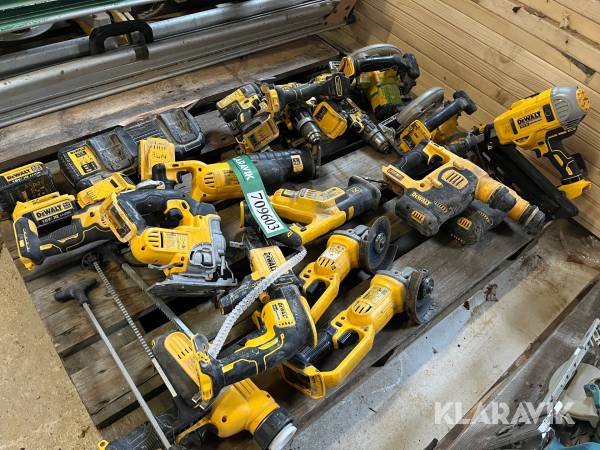 Blandet værktøj Dewalt 18V 19 styk
