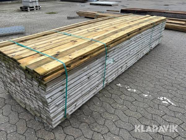 Hegnsbrædder 360cm 282 styk.