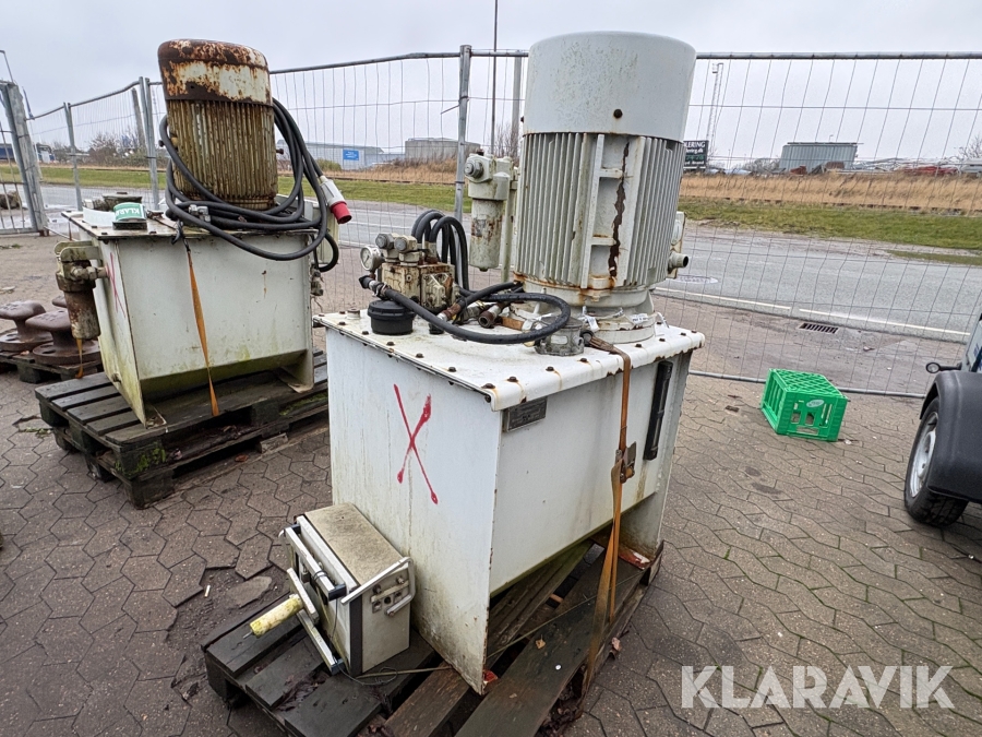 Hydraulikstation Svendborg Hydraulik SH200
