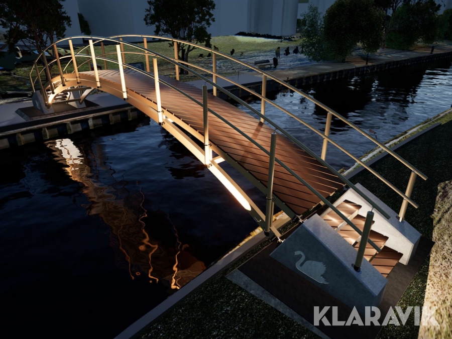 Træbro fra verdens vildeste brobyggere