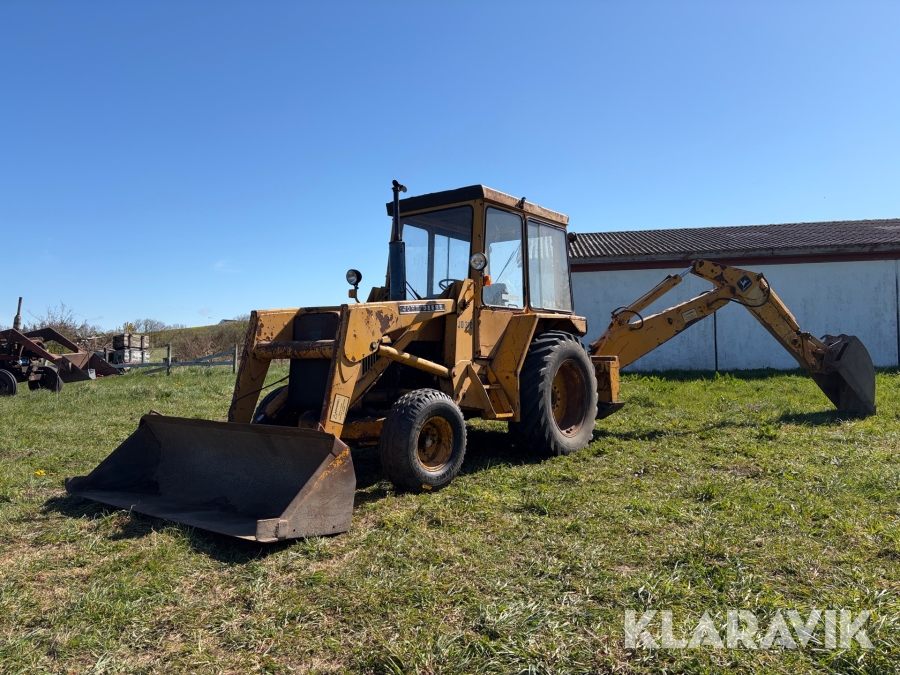 Rendegraver John Deere JD310 med tilbehør