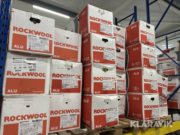 Isolering Rockwool 800 20 kasser