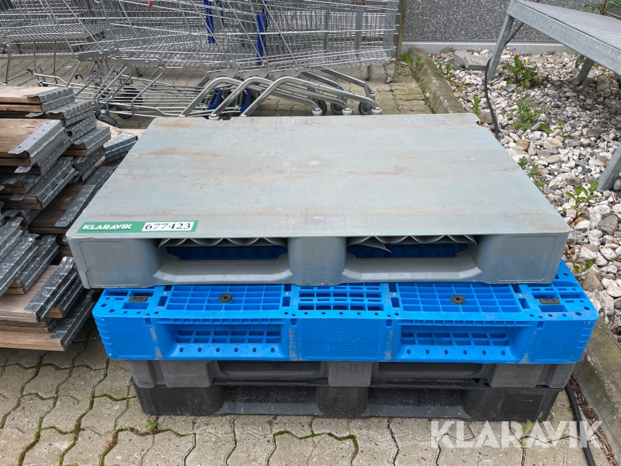 Plastikpaller 4 styk