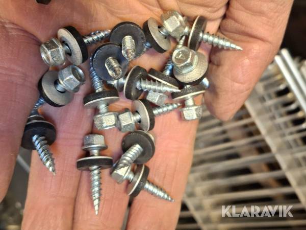 Tagskruer til stålplader ca 100.000 styk