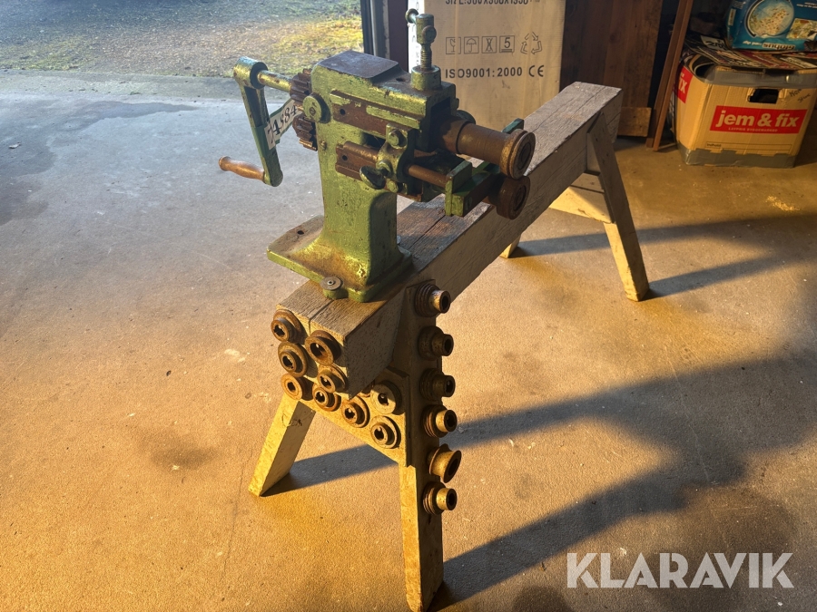 Sikke maskine William Behrend & Co med flere trisser