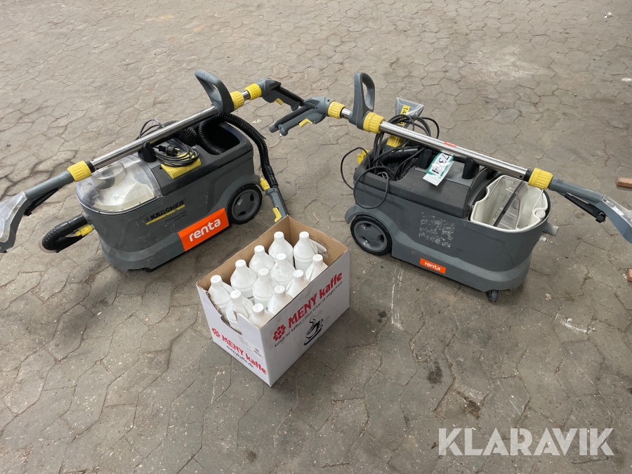 Tæpperenser Karcher Puzzi 10/1 2 styk