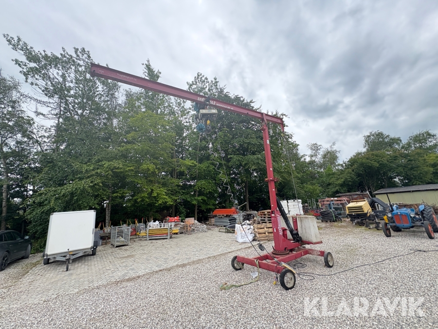 Materiale kran Steinweg Minikran MK 400/5