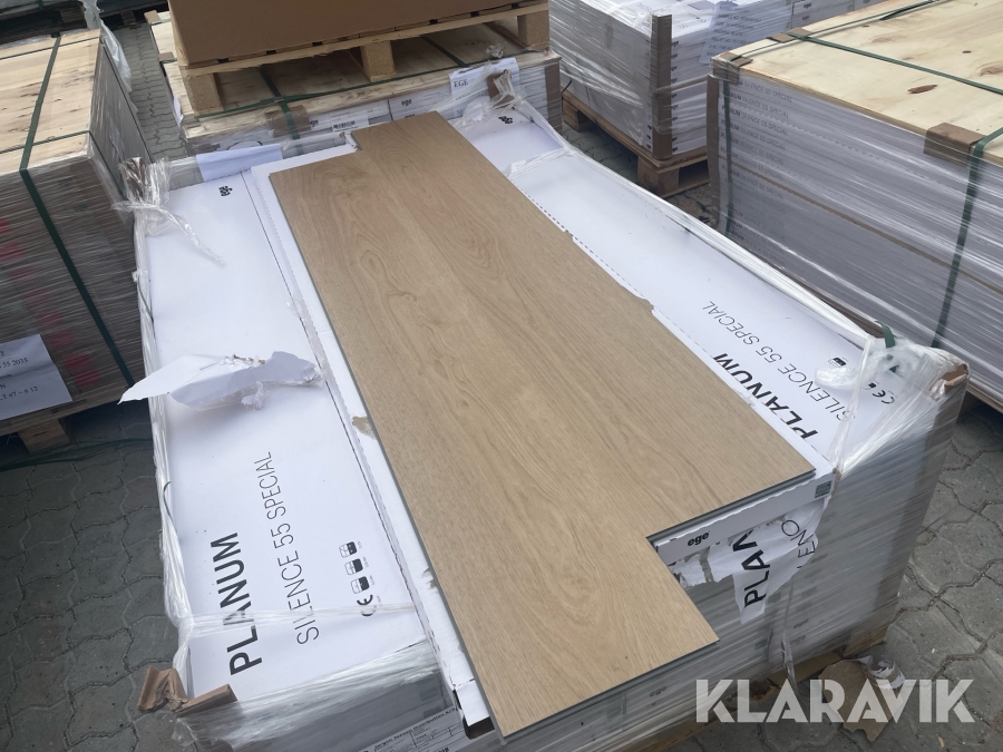 SPC/vinyl gulv EGE 55 speciel eg 92 m2